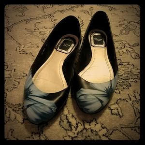 Christian Dior Black Ballerina Flats
